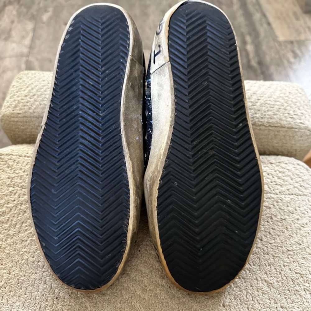 Golden Goose Francy Lace up - side Zip Sneakers - Picture 3 of 6